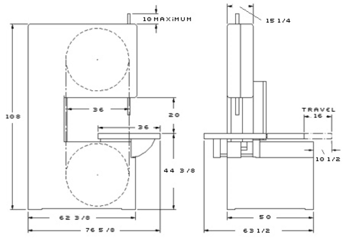 6V-36-BAND-SAW-MEASUREMENTS