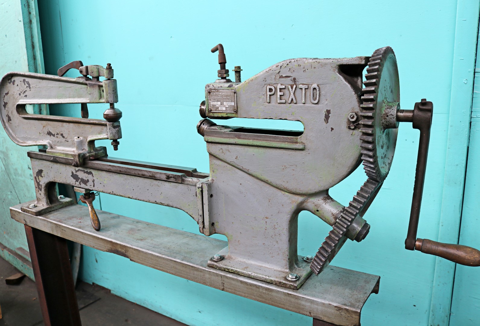 Pexto 32“x 20仪表手动环和圆形剪切，298-c - 诺曼机床